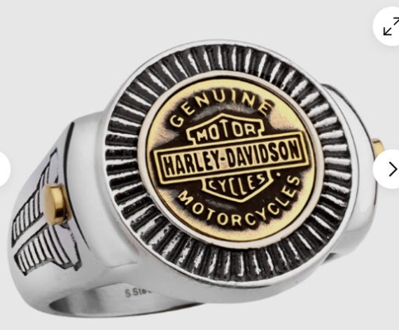 Men's Harley-davidson® by Mod Jewelry® Men's Stainless-steel Ring