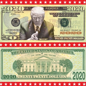  Donald Trump 2020 Re-Election - Pack of 50