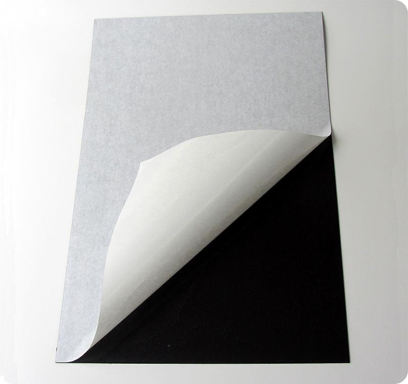 Magnet Sheet, Adhesive Backing, Self-adhesive Magnetic Sheets