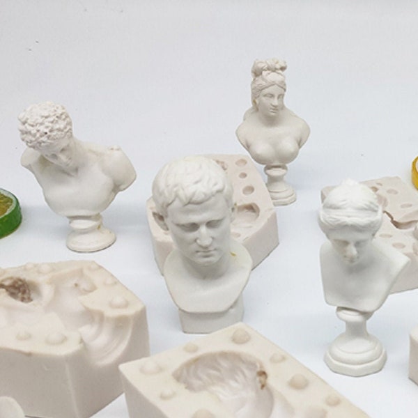Plaster Statues Etsy