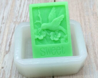 Lovely Soap Mold Silicone Lotion Bar mould Handmade Soap Making Tool