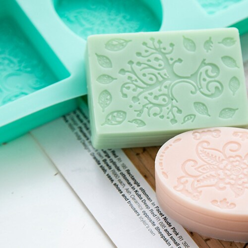 Square Soap Molds Set Silicone Handmade Soap Moulds Lotion Bar Etsy