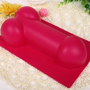 3 Size Genital Mould /penis Mould/penis Silicone Mold/sex Mould/ Baking  Tools/penis Mould/genital Cake Mould/dick Mold 