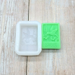 Lovely Soap Mold Silicone Lotion Bar mould Handmade Soap Making Tool image 5