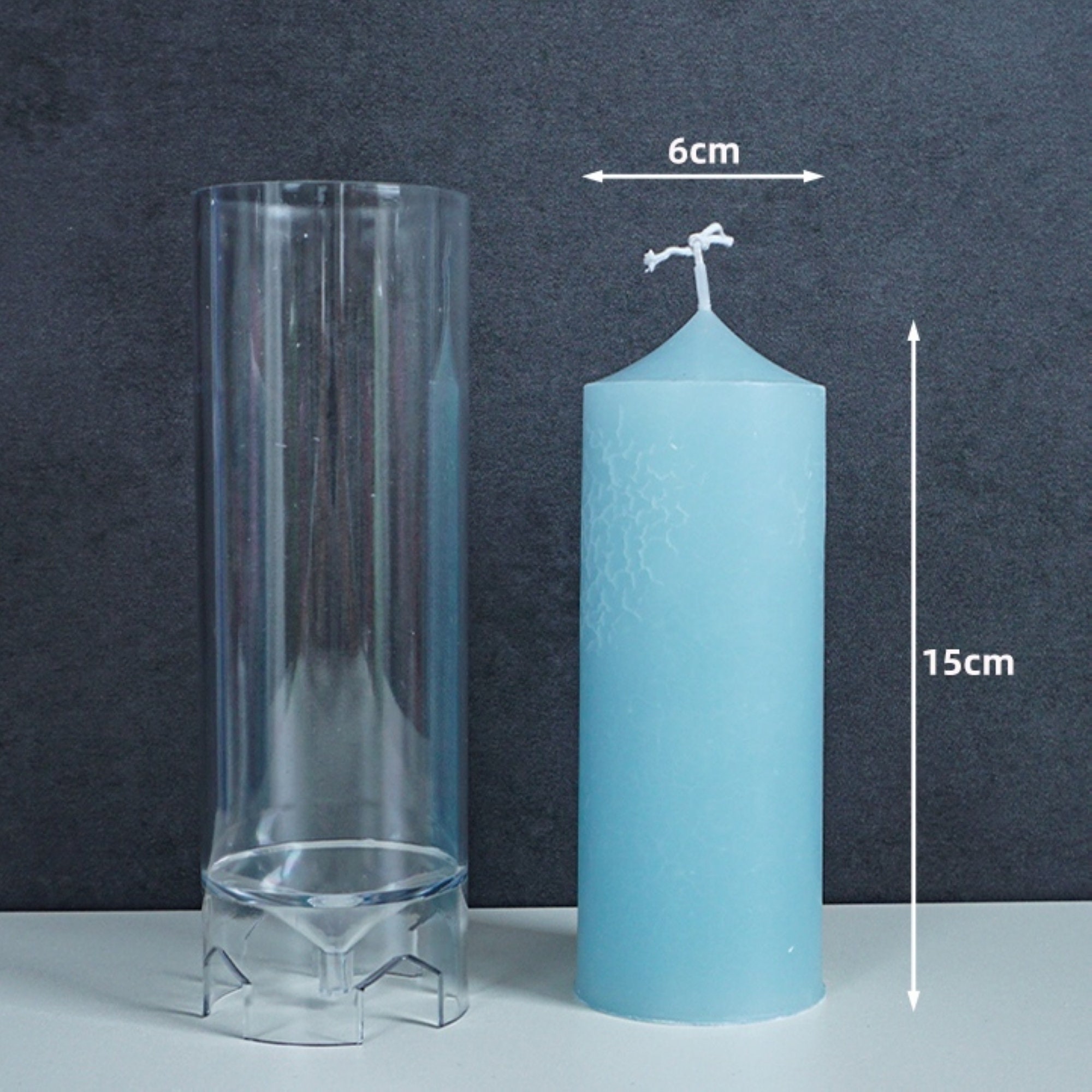 Cylindrical Candle Molds For Hand Made Church Candles DIY 3 Etsy