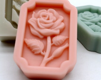 Moule à savon en silicone rose, outil de fabrication de barres de lotion de savon fait main