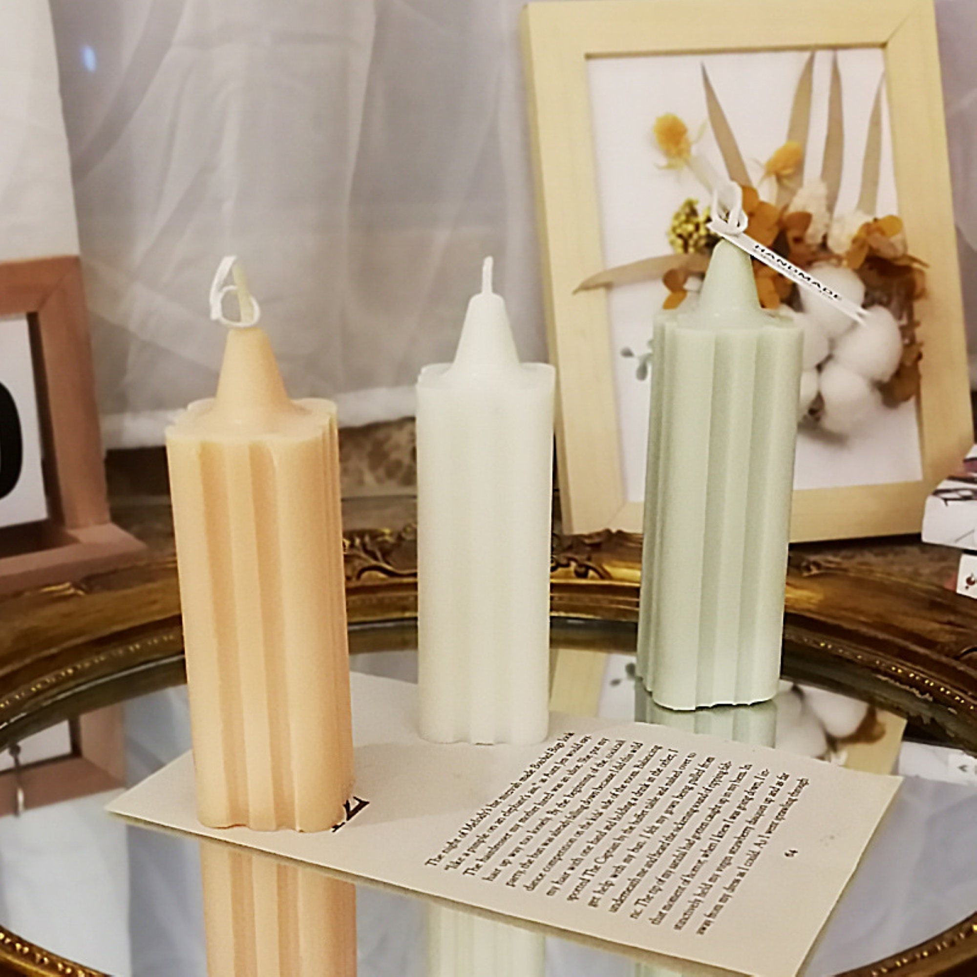 Columnar Church Candle Mold Wedding Candle Mold Homemade Etsy
