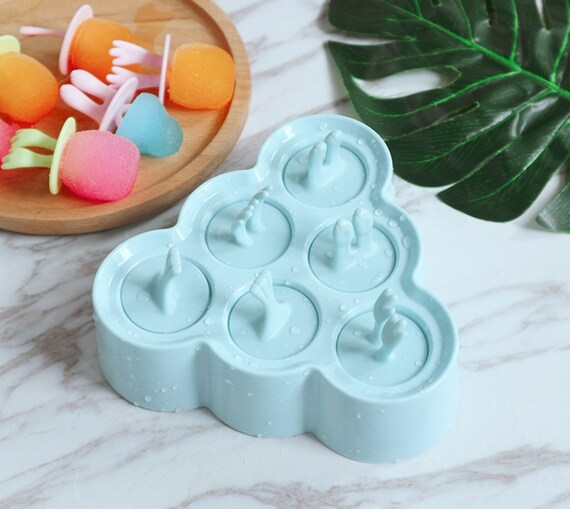 Ice Cream Molds Ice Cube Tray Cute Popsicle Mold / Mould for 