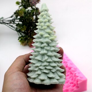 Stampo 3D Per Sapone E Cioccolato A Forma Di Albero Di Natale – Silicone Alimentare Tubolare Lungo 32 Cm, Per Candele E Muffin