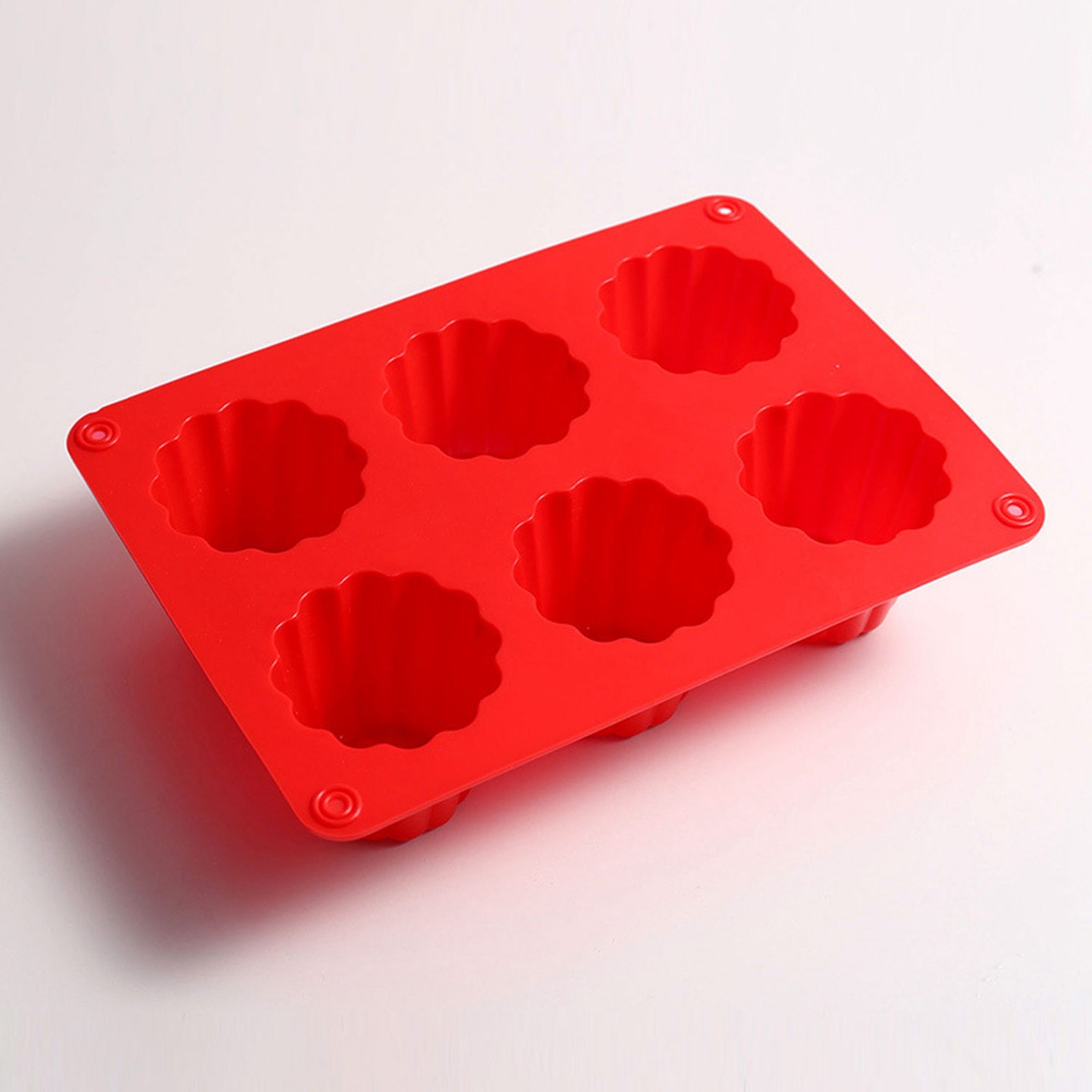 Silicone Jelly Pudding Molds of 6 Cavities Baking Tool Lotion Etsy