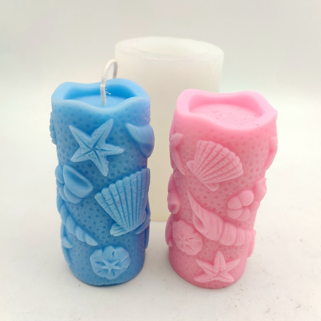 Silicone Pillar Candle Molds for Handmade Candles Making Tool DIY Etsy