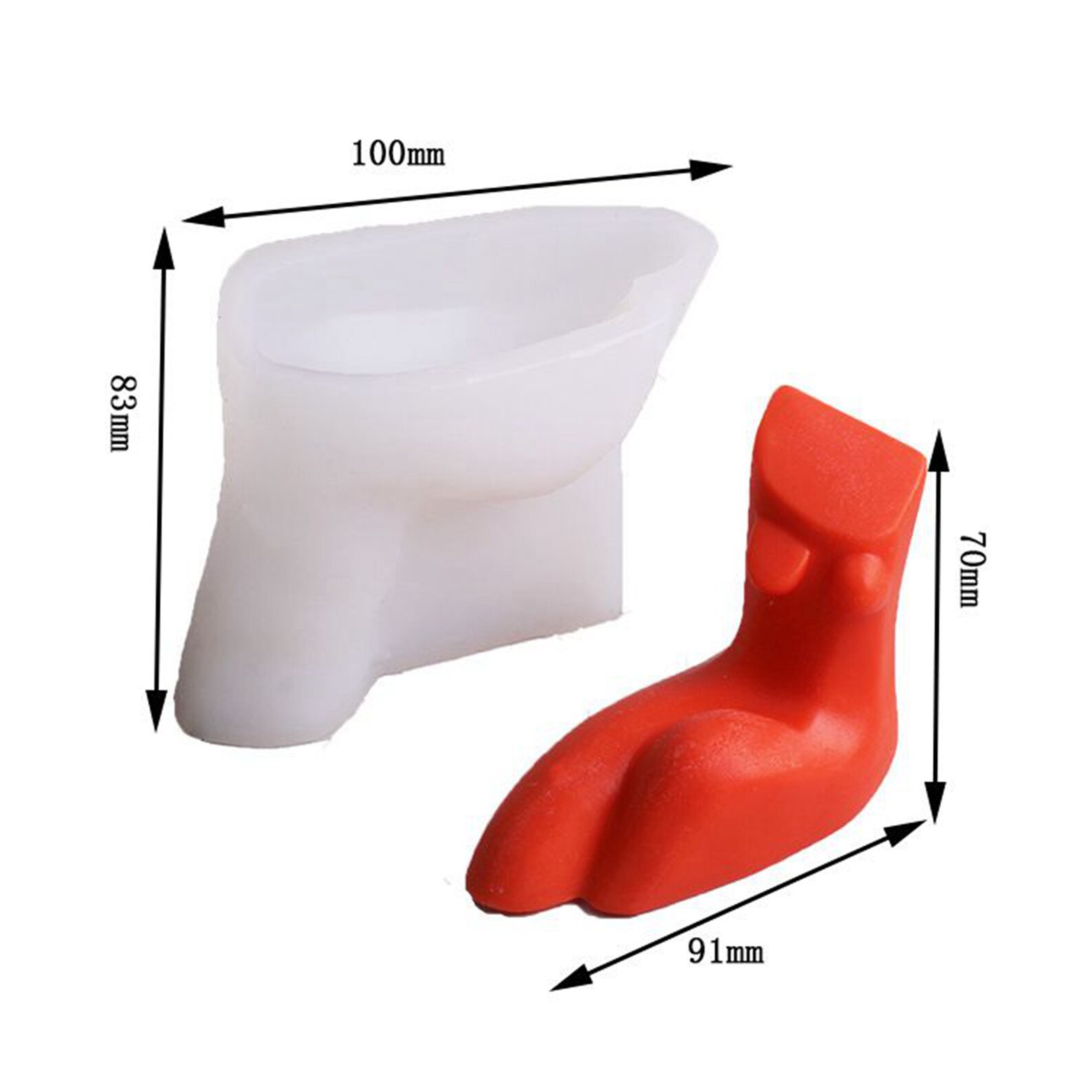 Lovely Human Body Mold for Handmade Scented Candles Making DIY Etsy