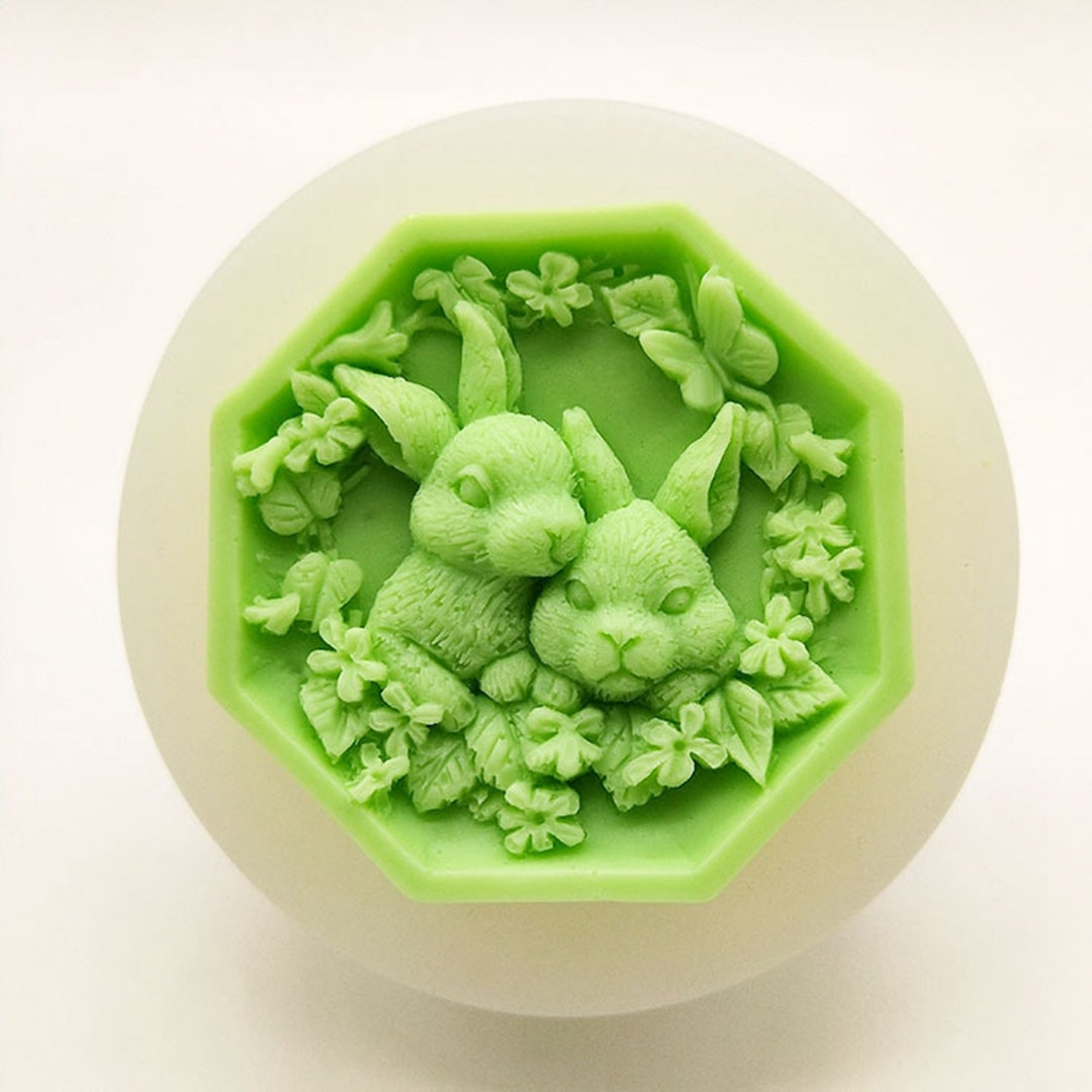 Silicone Soap Bar Mold Lovely Lotion Bar Mould Handmade Soap Etsy