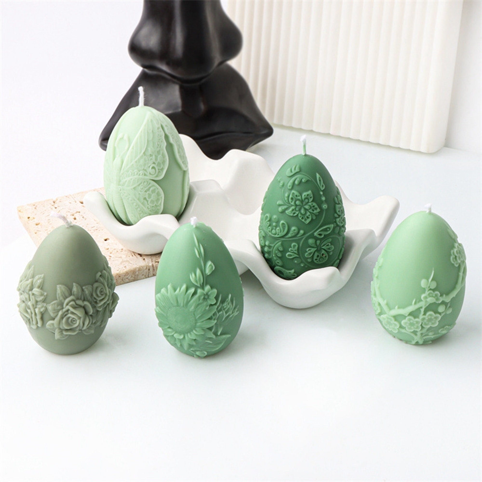 CRASPIRE DIY Egg Storage Box Silicone Molds, Resin Casting Molds, For UV  Resin, Epoxy Resin Craft Making, White, Finished: 150x99mm