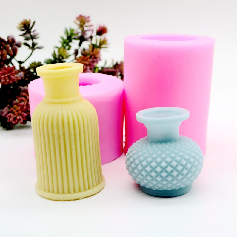 Silikonform 3D Vase: Epoxidharz Ornamente machen