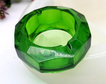 Molde de silicona para cenicero: herramienta de resina epoxi para bricolaje, molde para caja de almacenamiento
