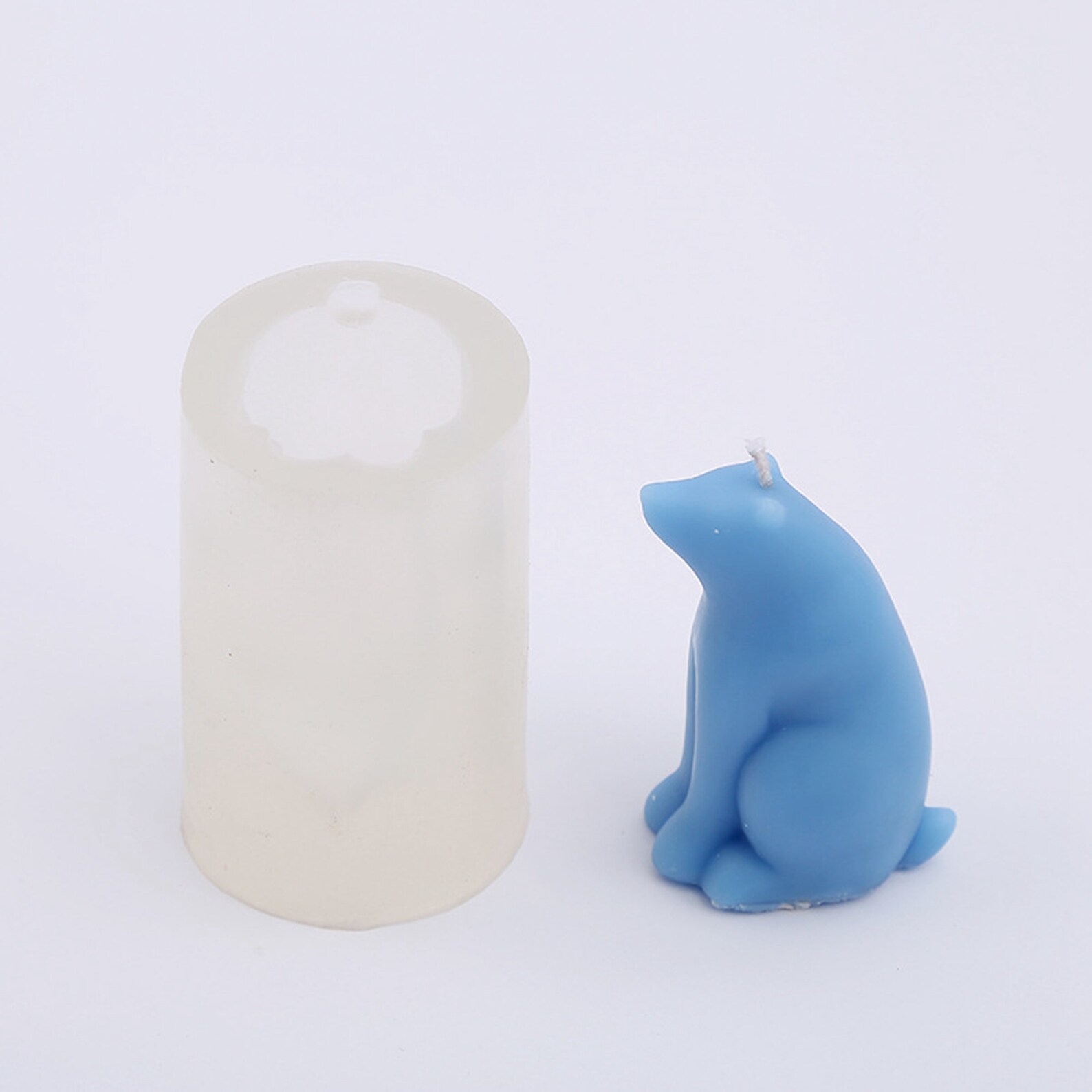 3D Polar Bear Mold for Resin Scented Candles Making Ornaments Etsy