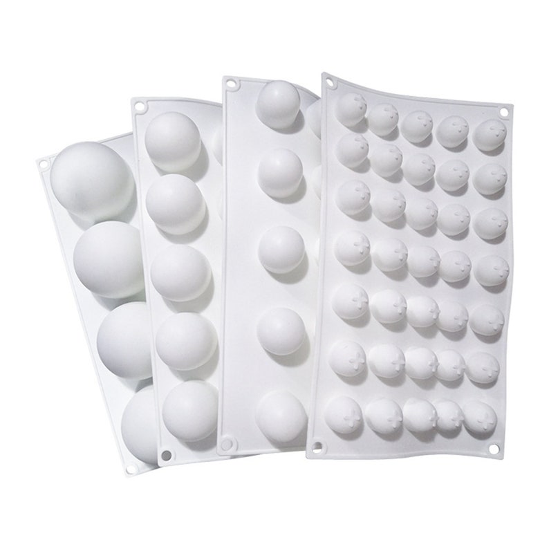 Silicone Chocolate Truffle Mold Pellet Mould Chocolet Ball Etsy