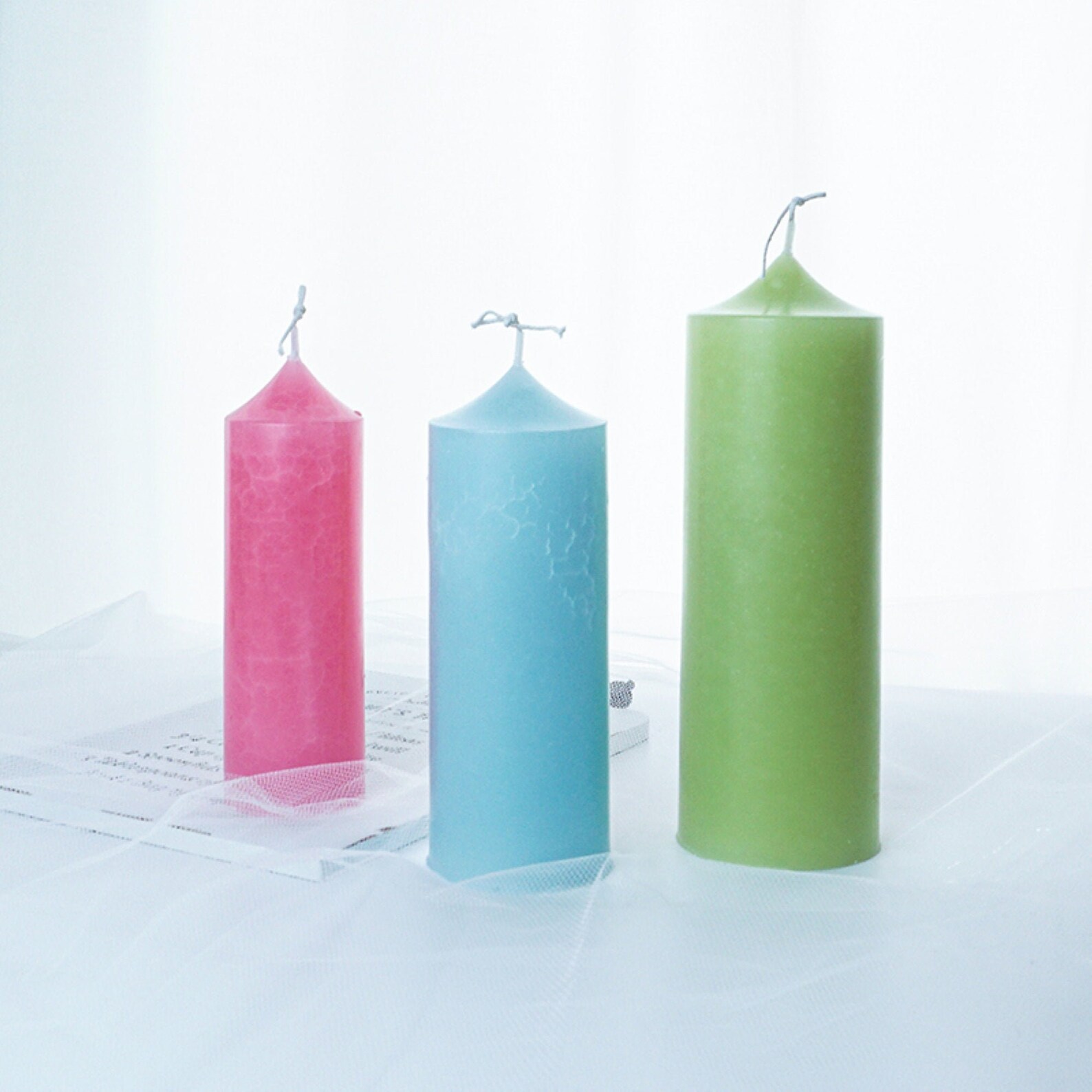 Cylindrical Candle Molds For Hand Made Church Candles DIY 3 Etsy