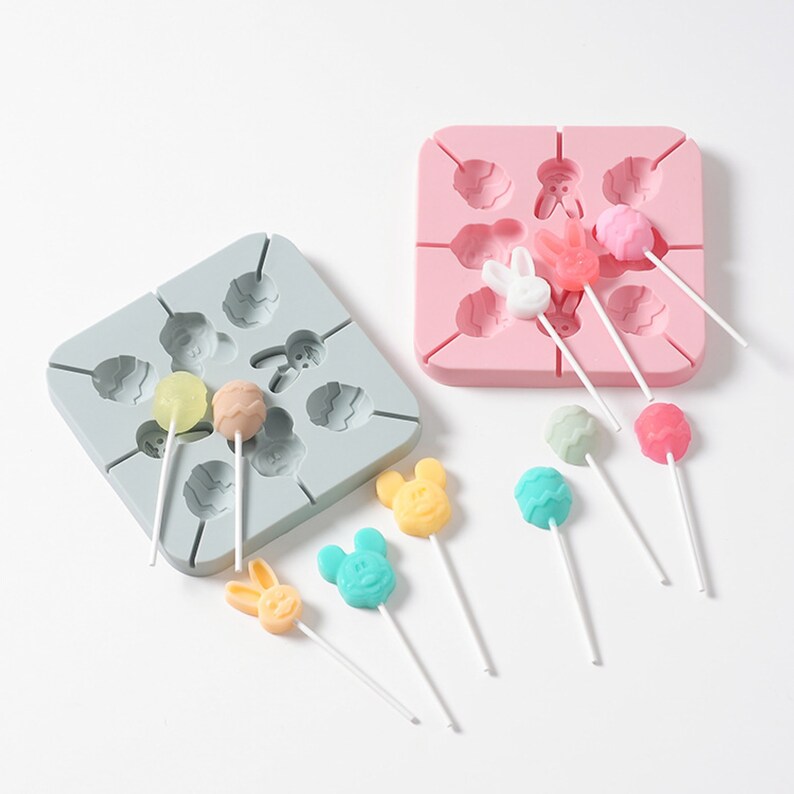 DIY lollipop Mold / Mould With 20 Sticks Candy Lollies Bonbon Etsy Polska