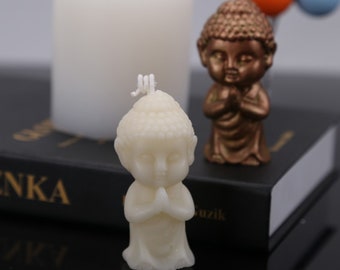 3D Buddha Silicone Mold For Candle Handmade Plaster Resin Epoxy  Chocolate Mousse Cake Decoration DIY