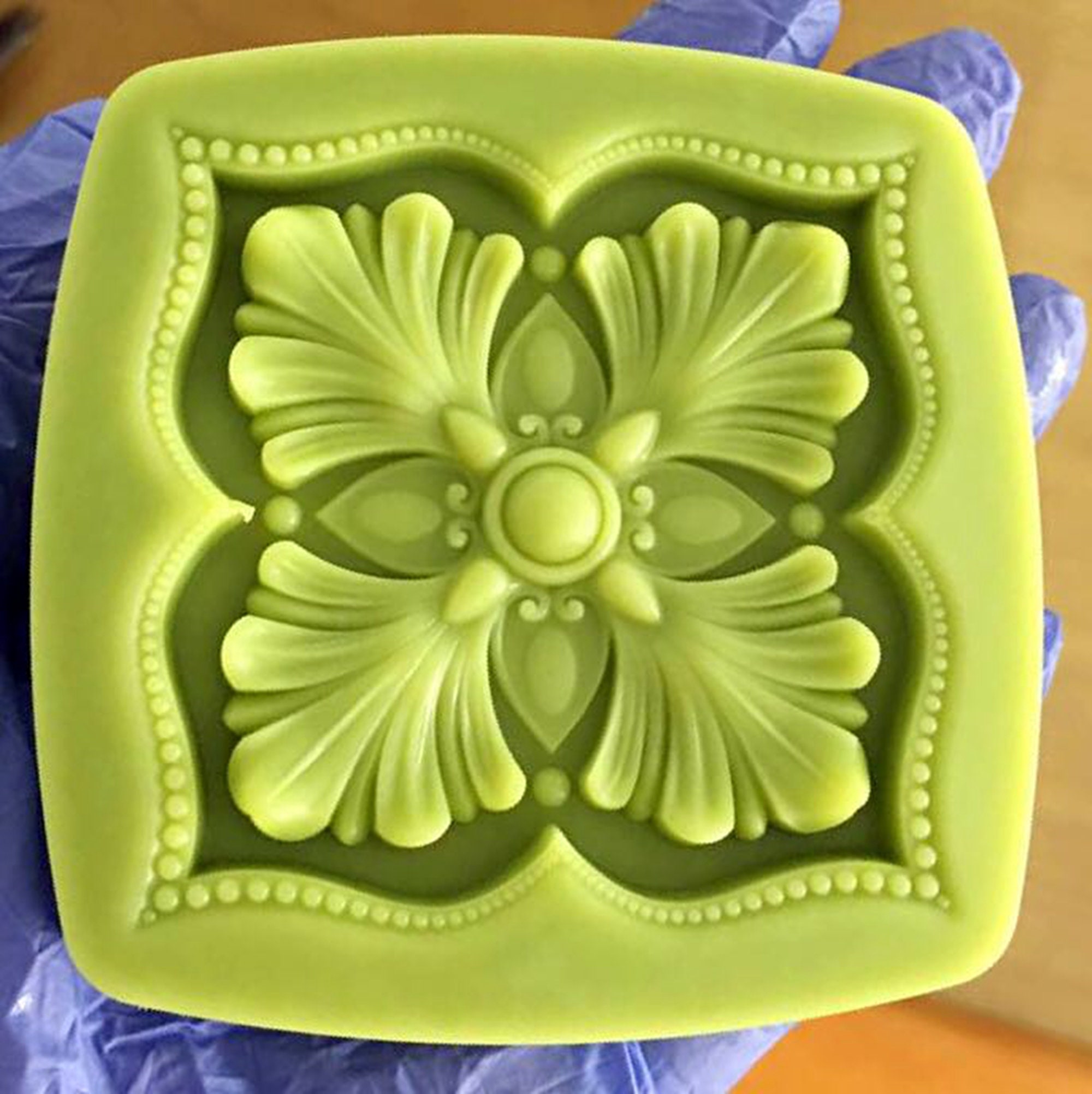 Silicone Square Soap Mold Handmade Lotion Bar Soap Making Tool Etsy