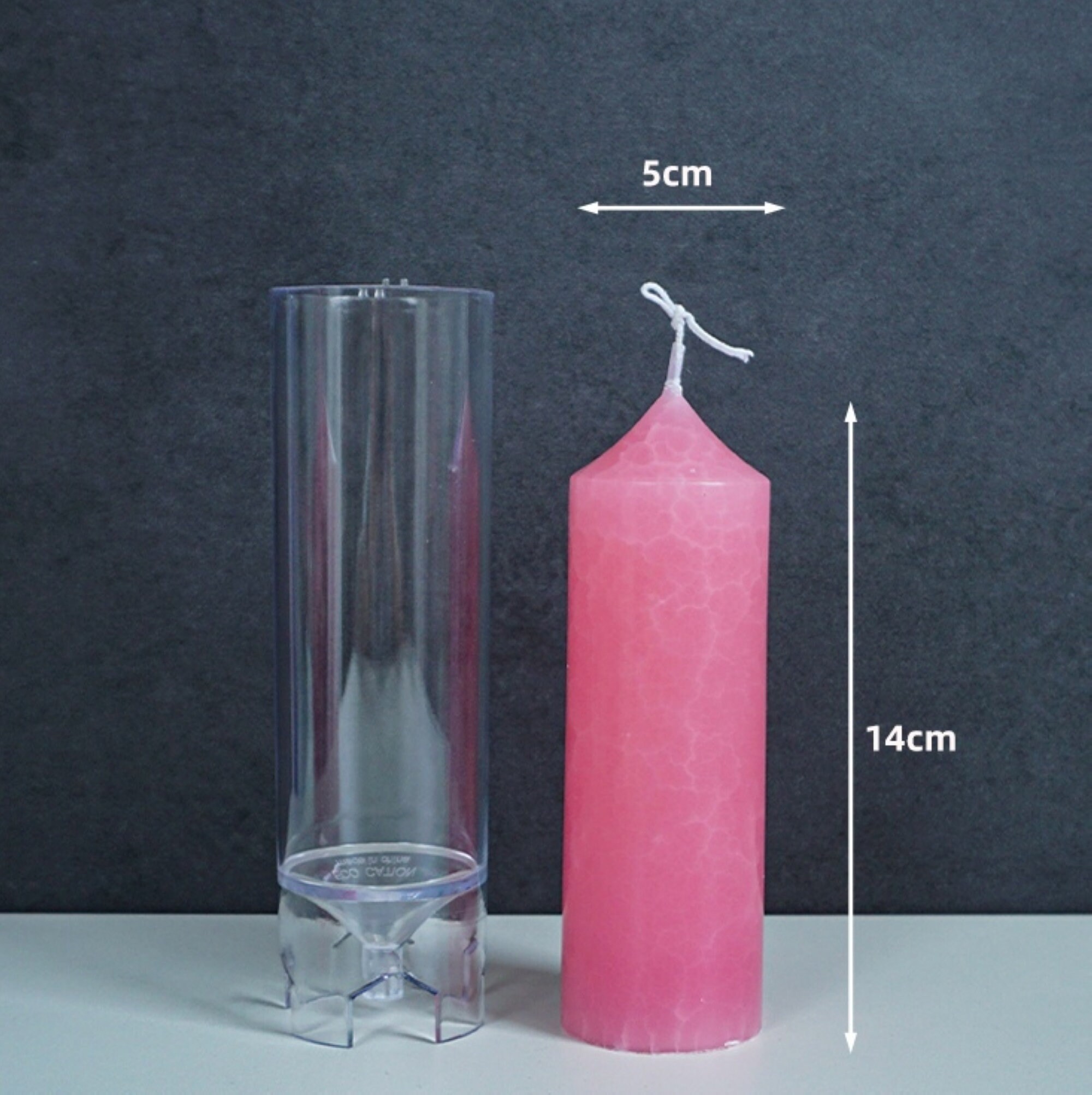 Cylindrical Candle Molds For Hand Made Church Candles DIY 3 Etsy