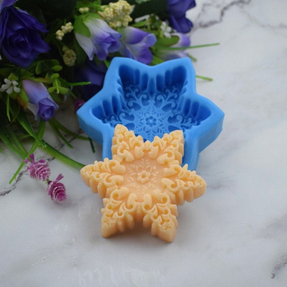 Soap Mold Snowflake Pudding Mold Jelly Mold Resin Mold | Etsy