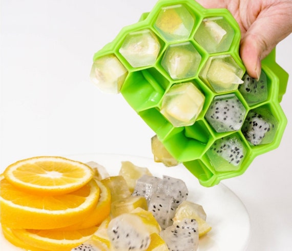 Buy JRM's Honeycomb Ice Tray with Lid Silicone Ice Cube Molds Easy-Release  and Flexible Ice Trays Online at Best Prices in India - JioMart.