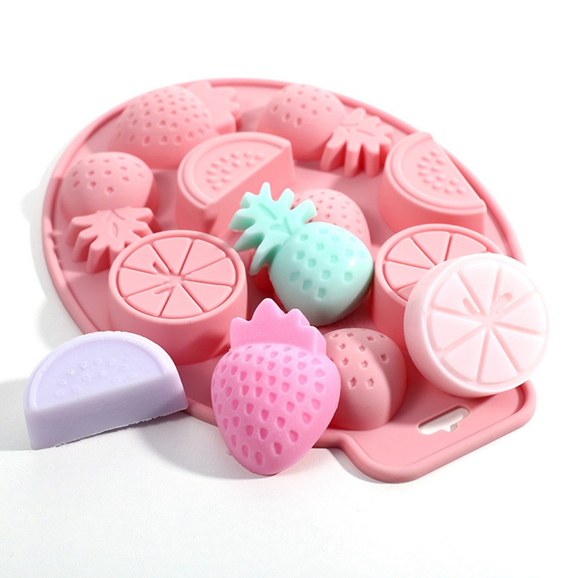 Summer Fruit Molds of 9 Cavities For Chocolate Cookies Etsy