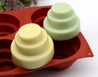 Gfamous 2 pezzi Stampi in Silicone Forma di Limone,Stampi Per Limoni,Stampi per Torte in Mousse in Silicone,Stampo in silicone 3D a forma di limone,per Torte,Budini, Candele, Sapone(15 fori + 6 cavità