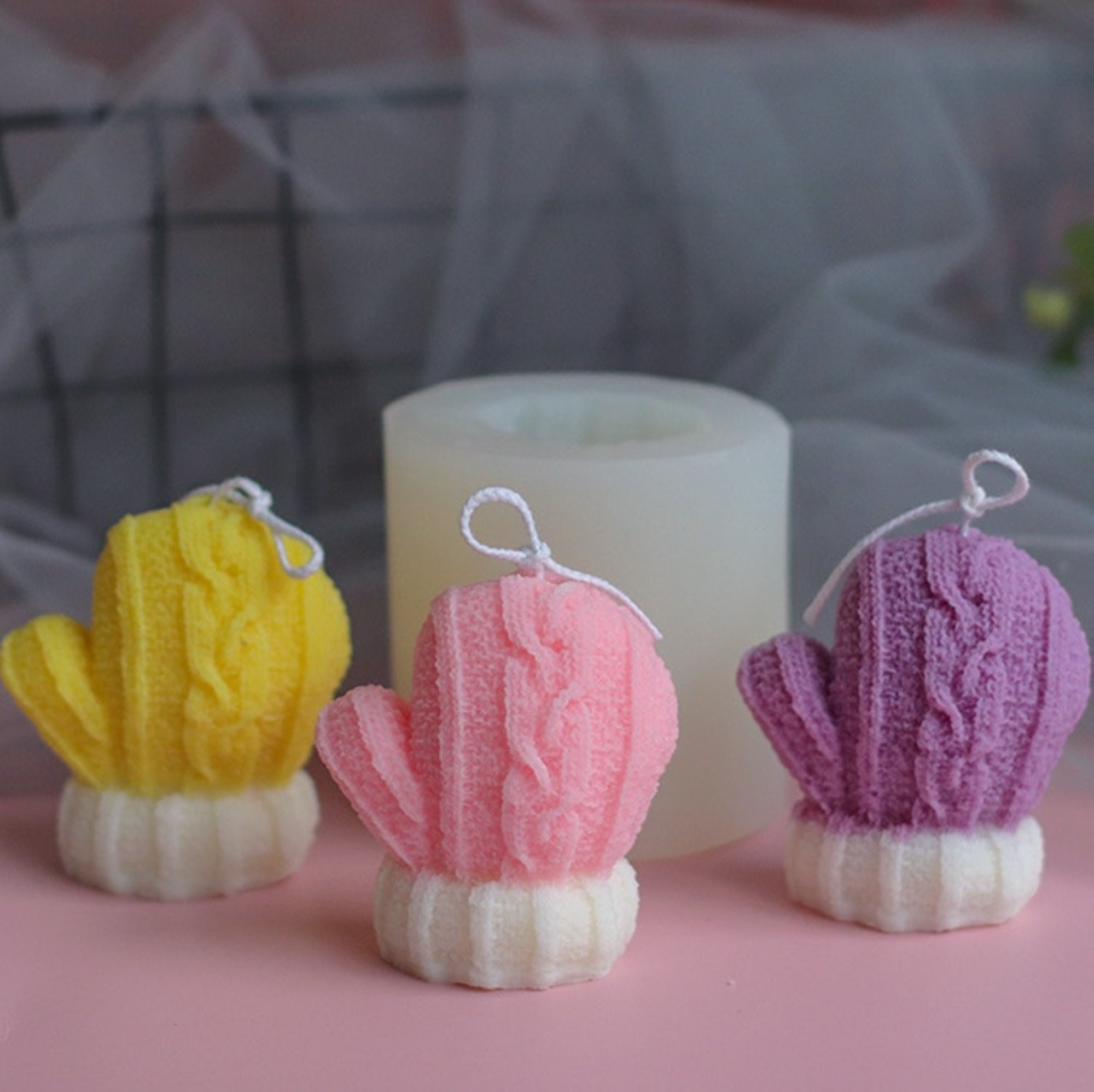 Silicone Glove Mold for Candles Resin Plaster Making Ornaments Etsy