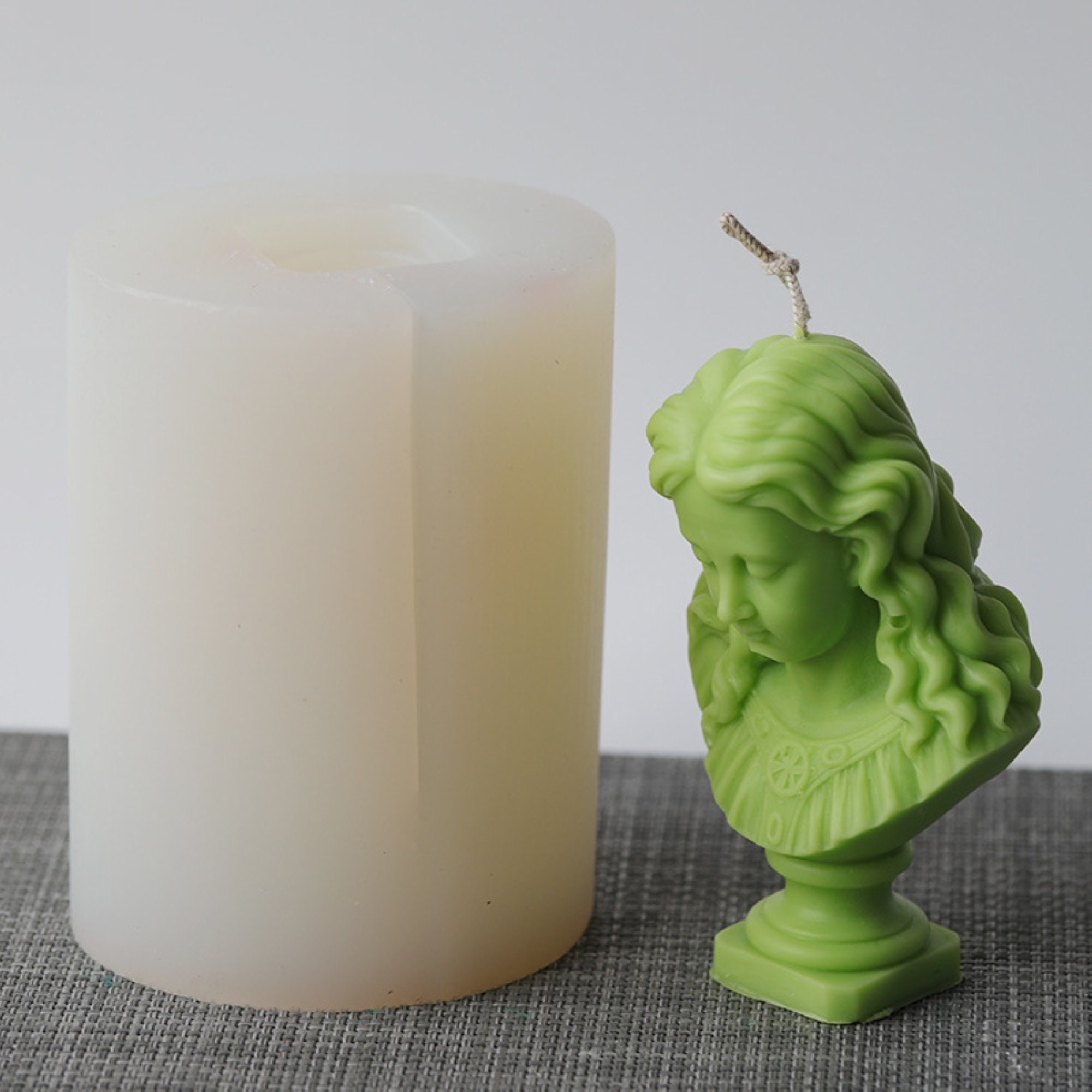 3D Beauty Statue Mold Silicone for Handmade Plaster Candles Etsy