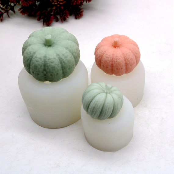 Moule à Citrouille Halloween En Silicone – Pour Bougies, Gâteaux, Savon, Réutilisable
