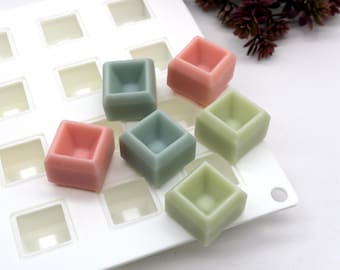 Silicone Ice Cube Molds: Chocolate Candy Making Tool 28-Cavity