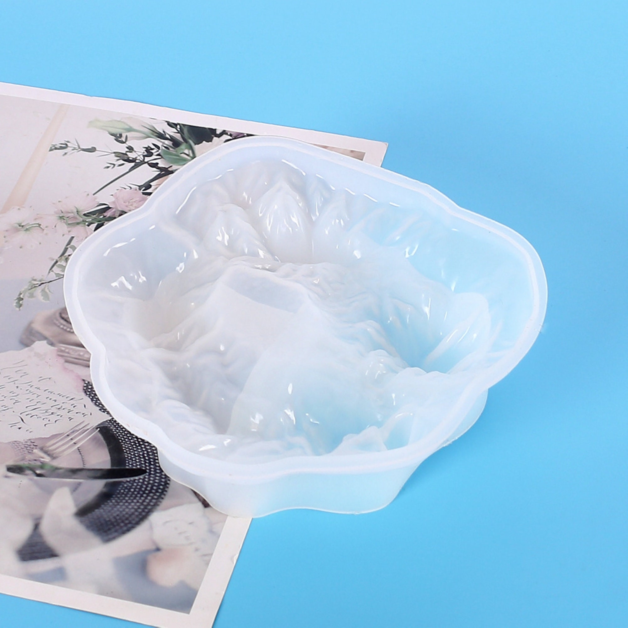 Iceberg Molds Silicone Resin Moulds Mountain for Ashtray Dish Etsy UK