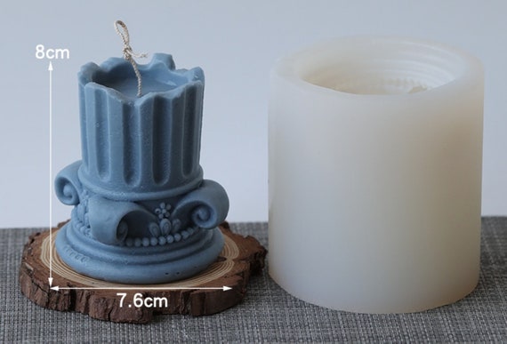 Bougies à faire soi-même moule aromathérapie bougie plâtre 3D moule silicone  outils faits à la main
