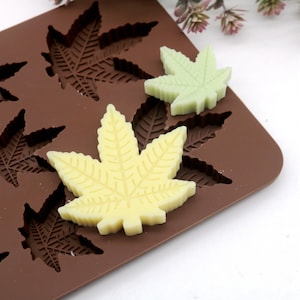 Silikon-Ahornblätter-Formen für Schokoladen-Süßigkeits-Fondant-Kuchendekoration Gips-Tonharz-Verzierungen, die Werkzeug bilden
