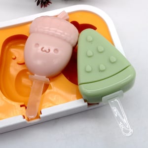 Cartoon Obst Eis Form Schöne Popsicle Formen Eis am Stiel Maker DIY Popsicle Herstellungswerkzeug