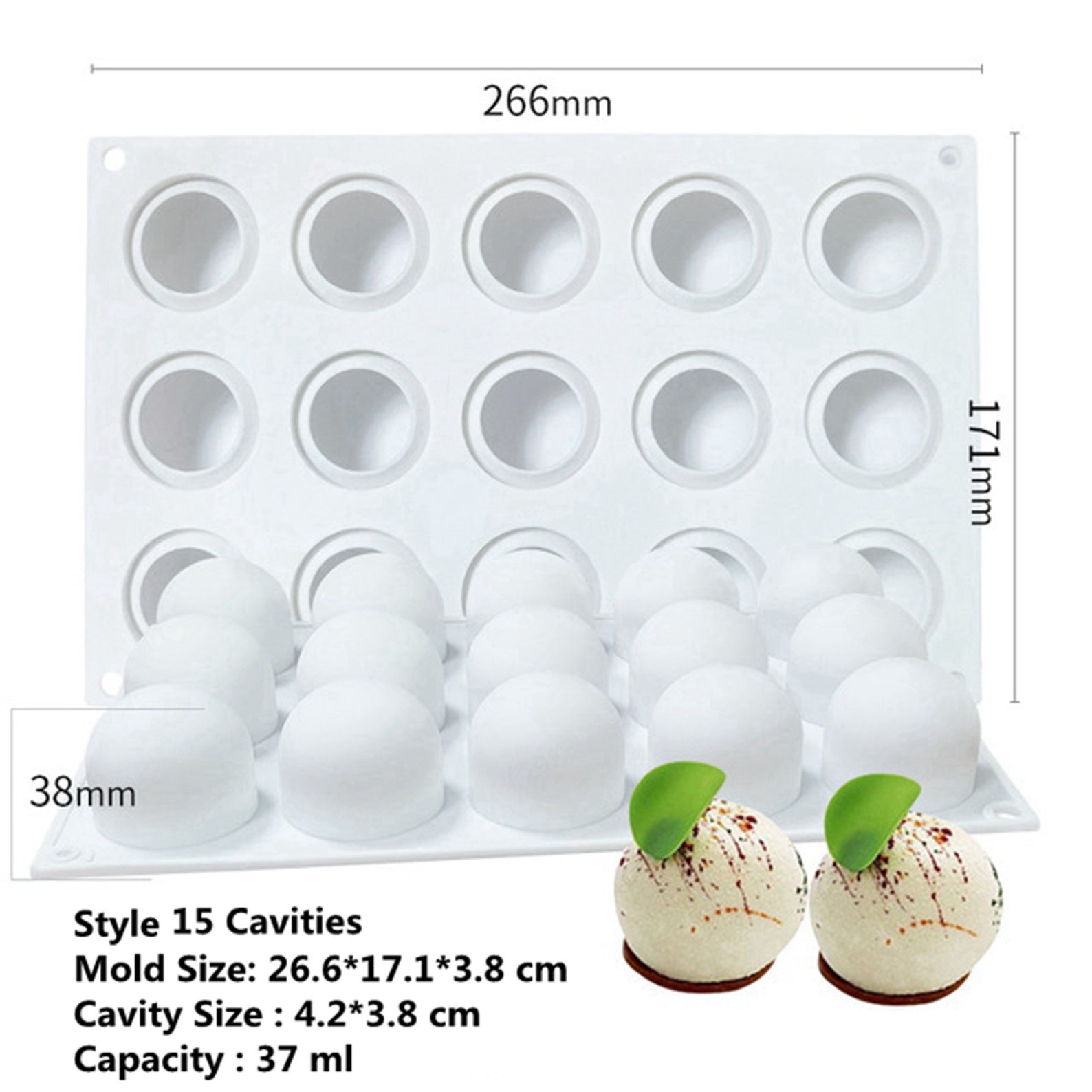 Silicone Chocolate Truffle Mold Pellet Mould Chocolet Ball Etsy