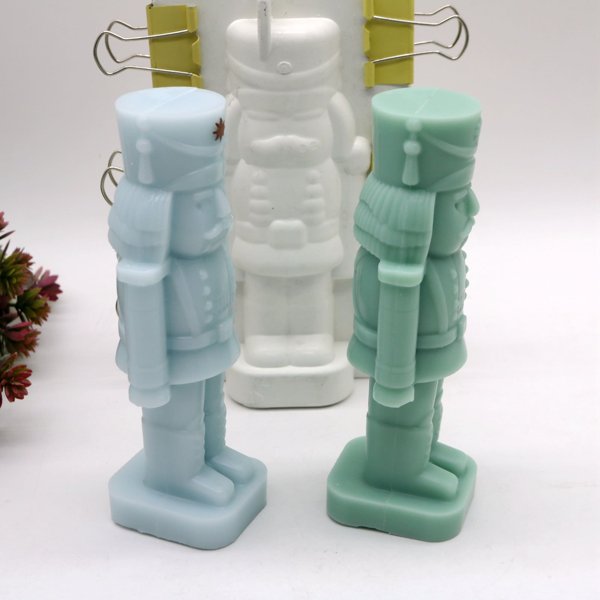 Moules à Bougies De Noël - Casse-noisette Festif Réutilisable - Moules