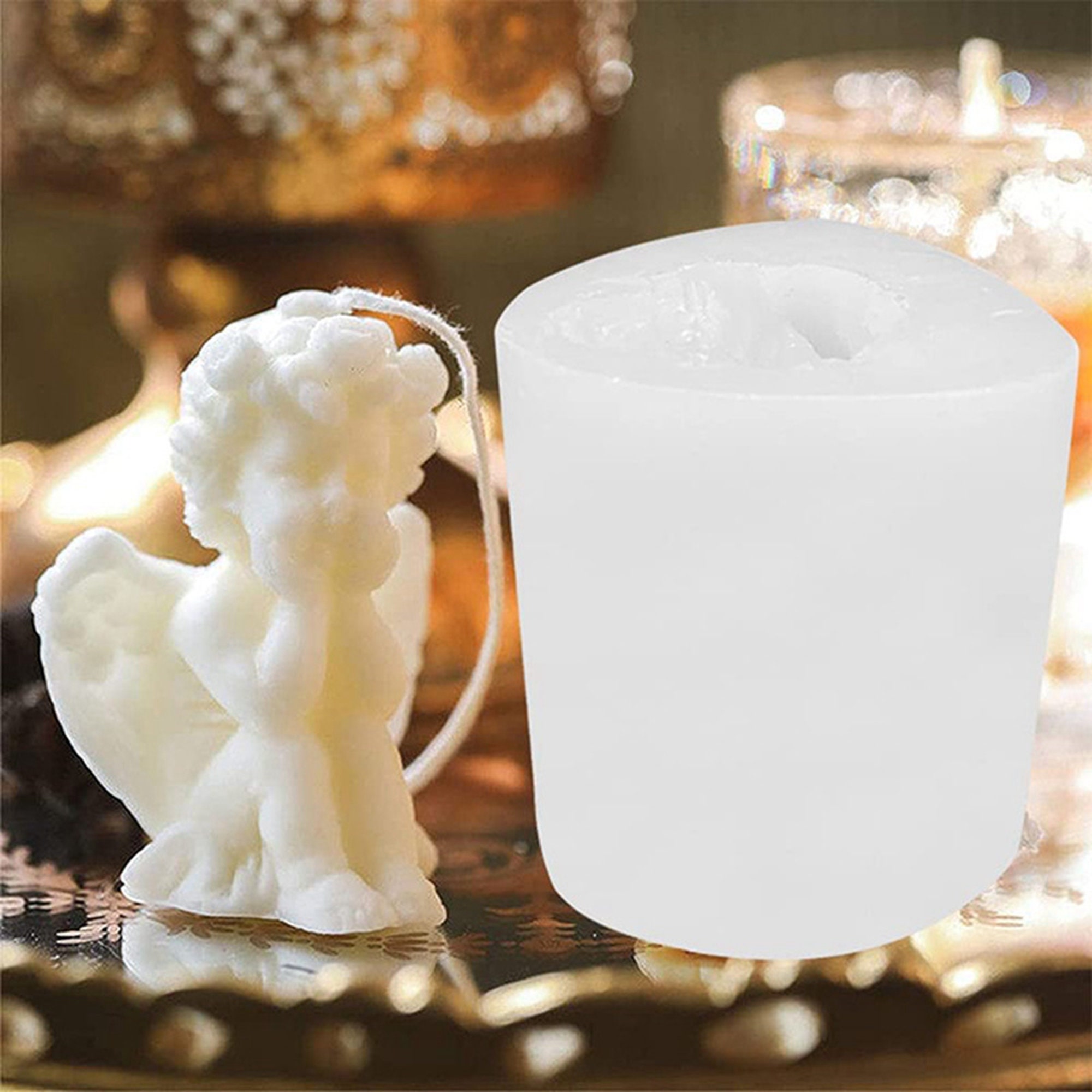 3D Angel Silicone Mold Handmade Candles Plaster Resin Making Etsy