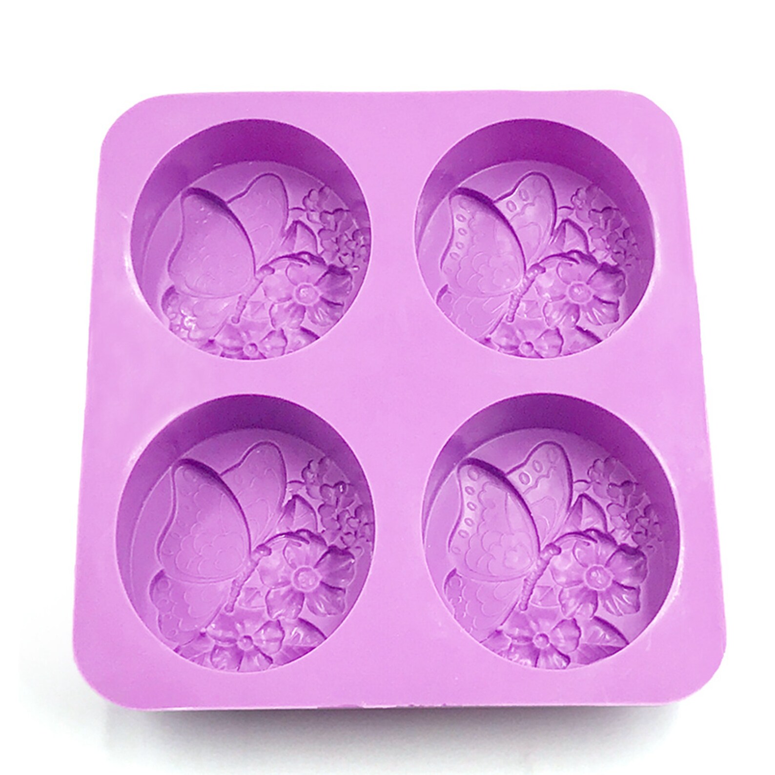 Lovely Silicone Soap Bar Mold of 4 Cavities for Handmade Soap Etsy