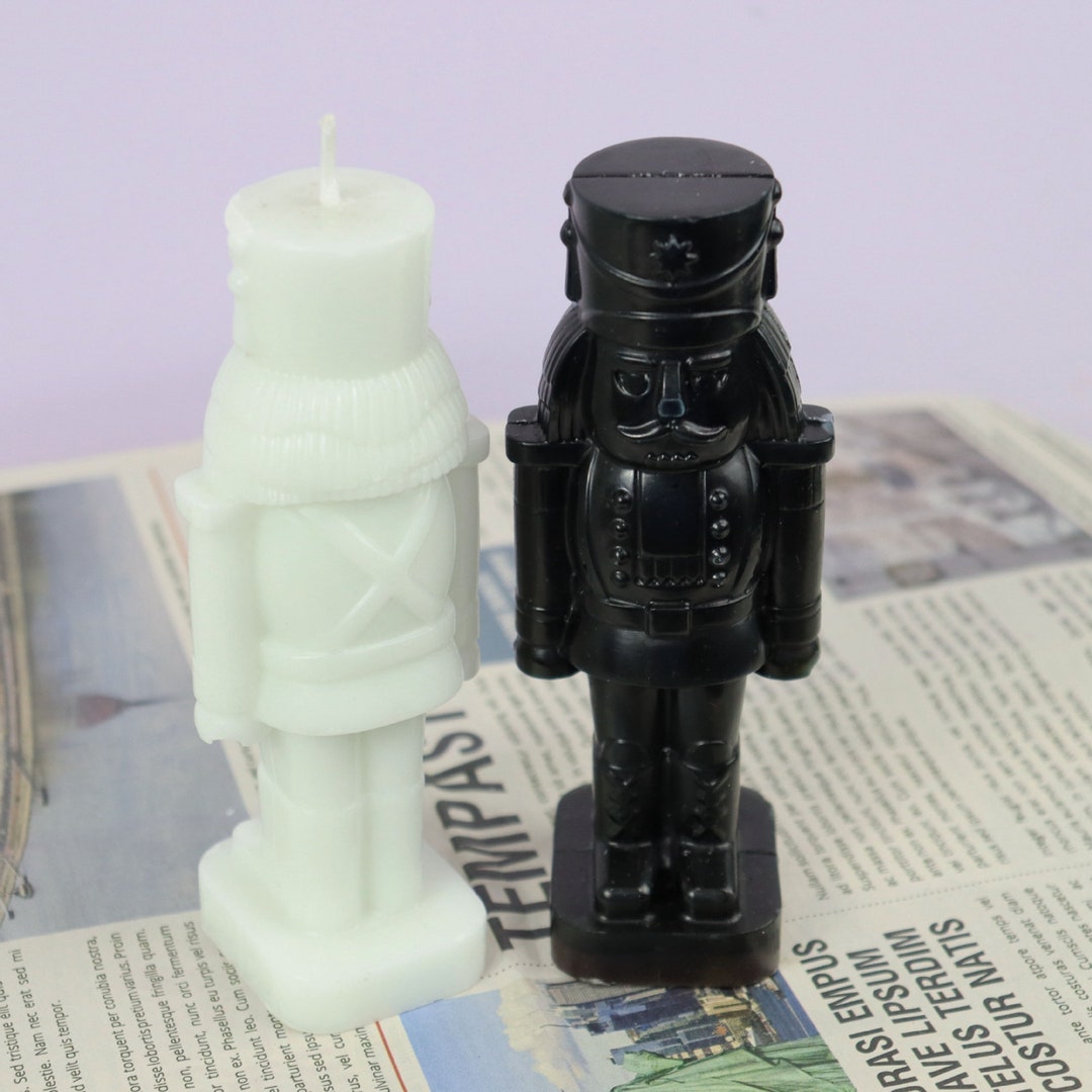 Nutcracker Mold for Handmade Candles Resin Plaster Ornaments Making
