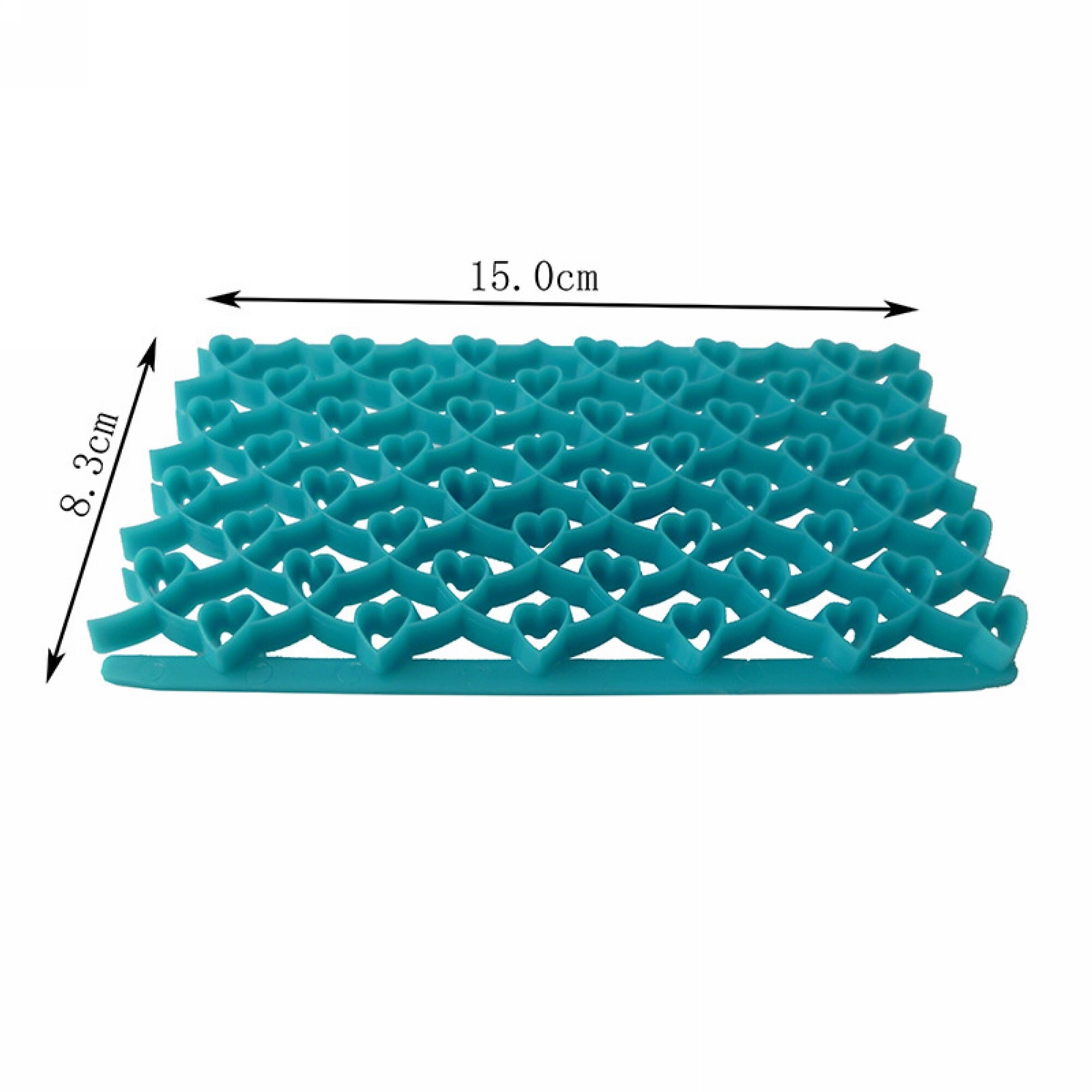 Fondant Quilting Embosser Heart Cookie Cupcake Cake Etsy