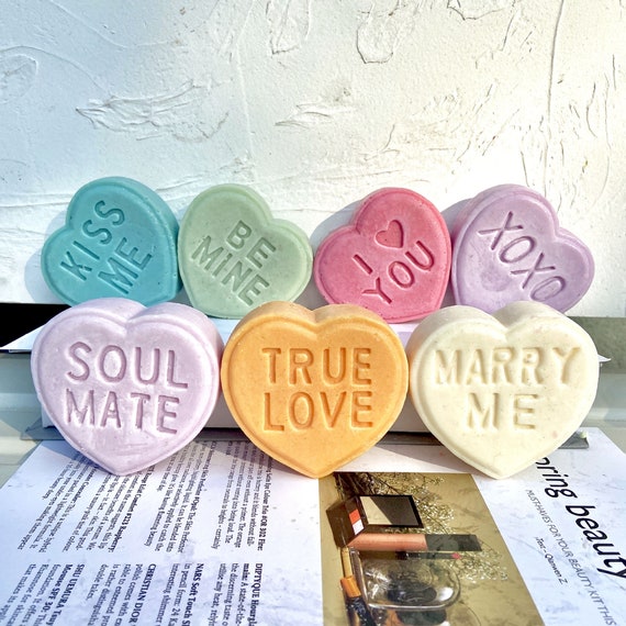 Heart Silicone Soap Mold Handmade Love Words Lotion Bar Making Tool  Valentine's Day Gift 7 Style 