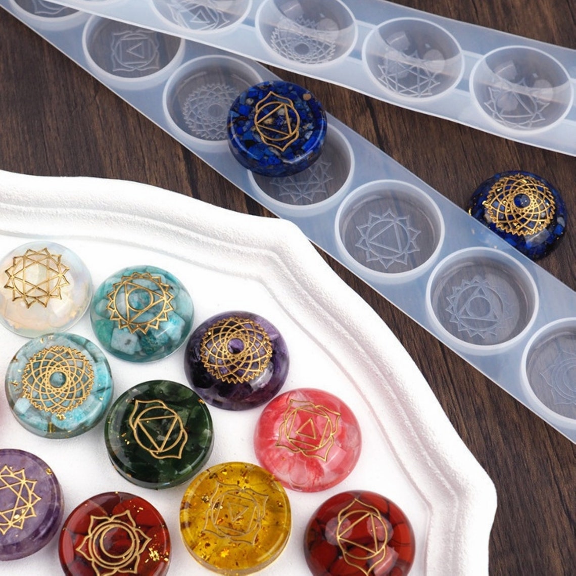 2 Stück Silikonformen Anker & Ruder - Für Seife, Kerzen & Gips