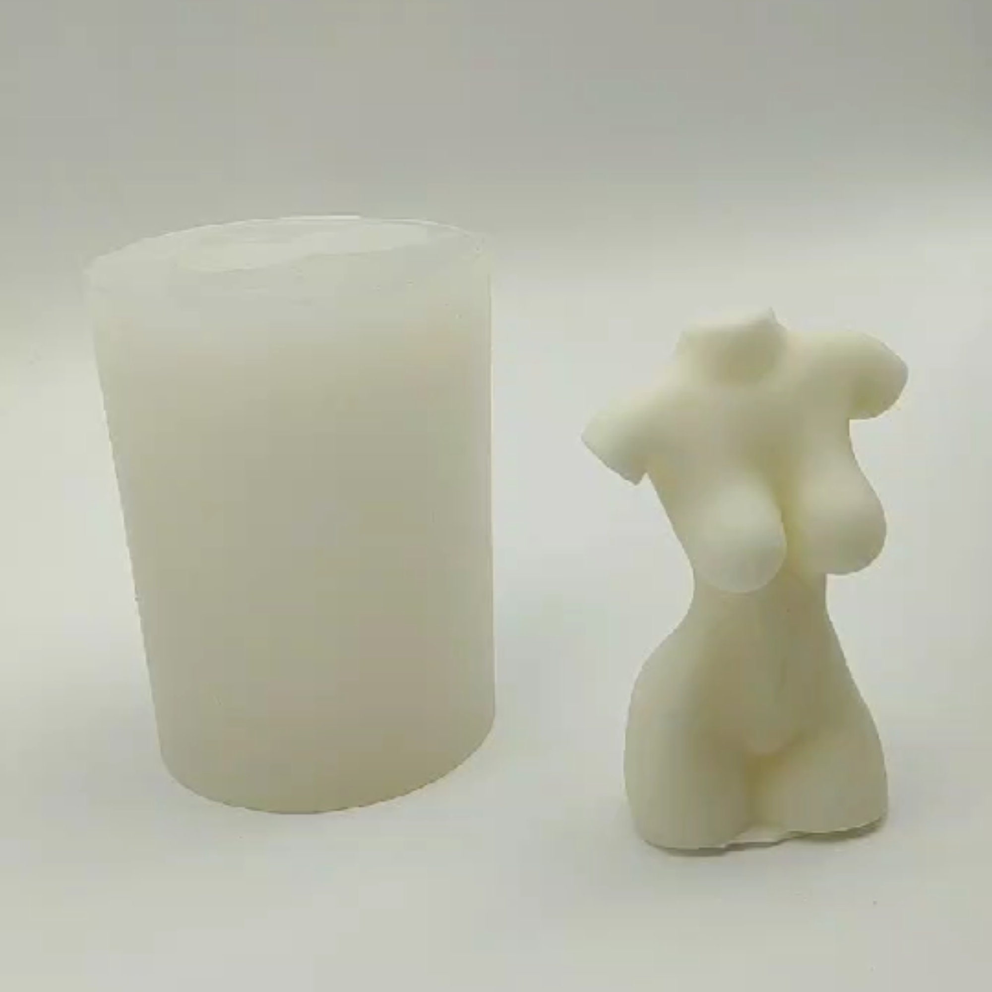 3D Human Body Mold for Candle Plaster Resin Ornament DIY Etsy