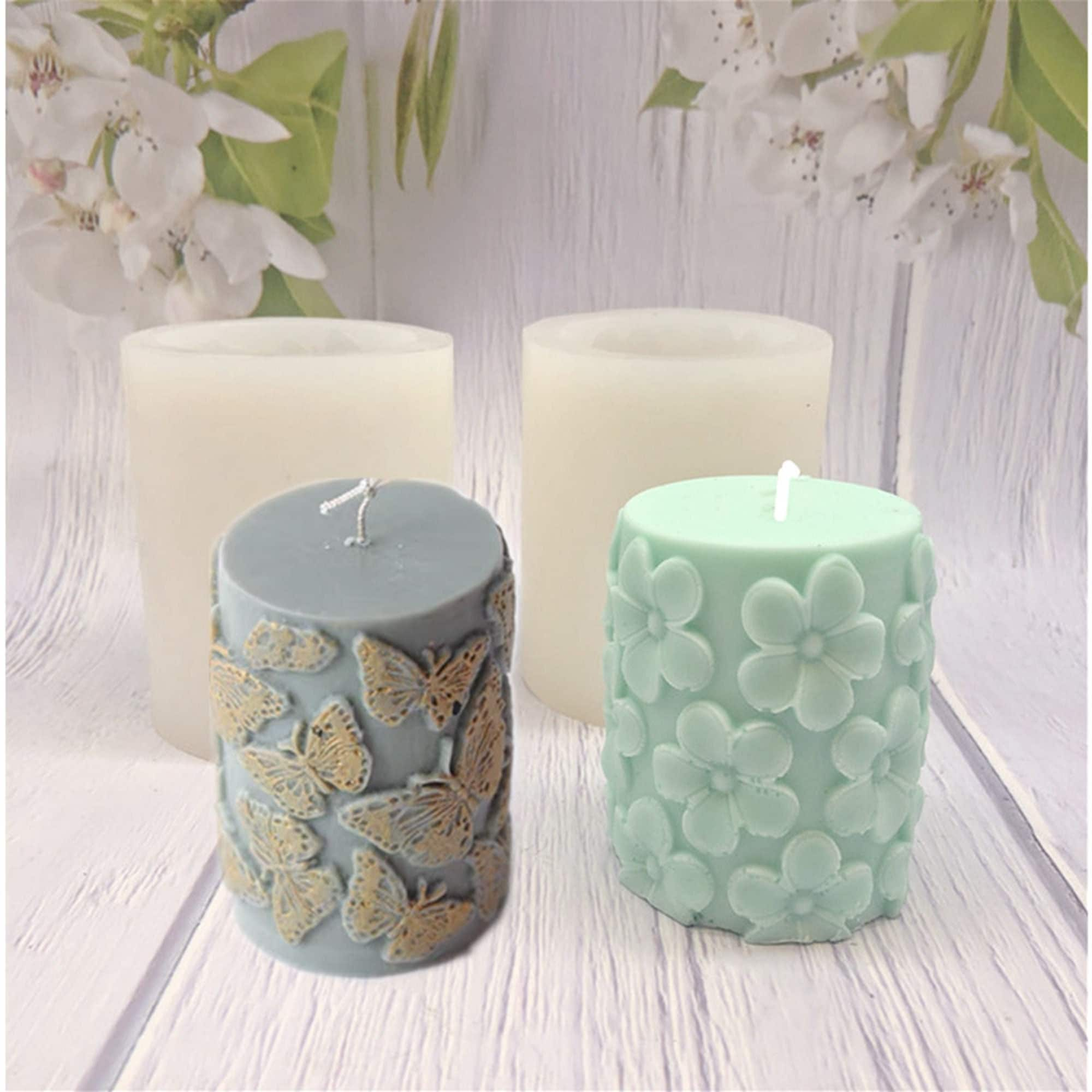 Fancy Pillar Candle Mold | Betterbee