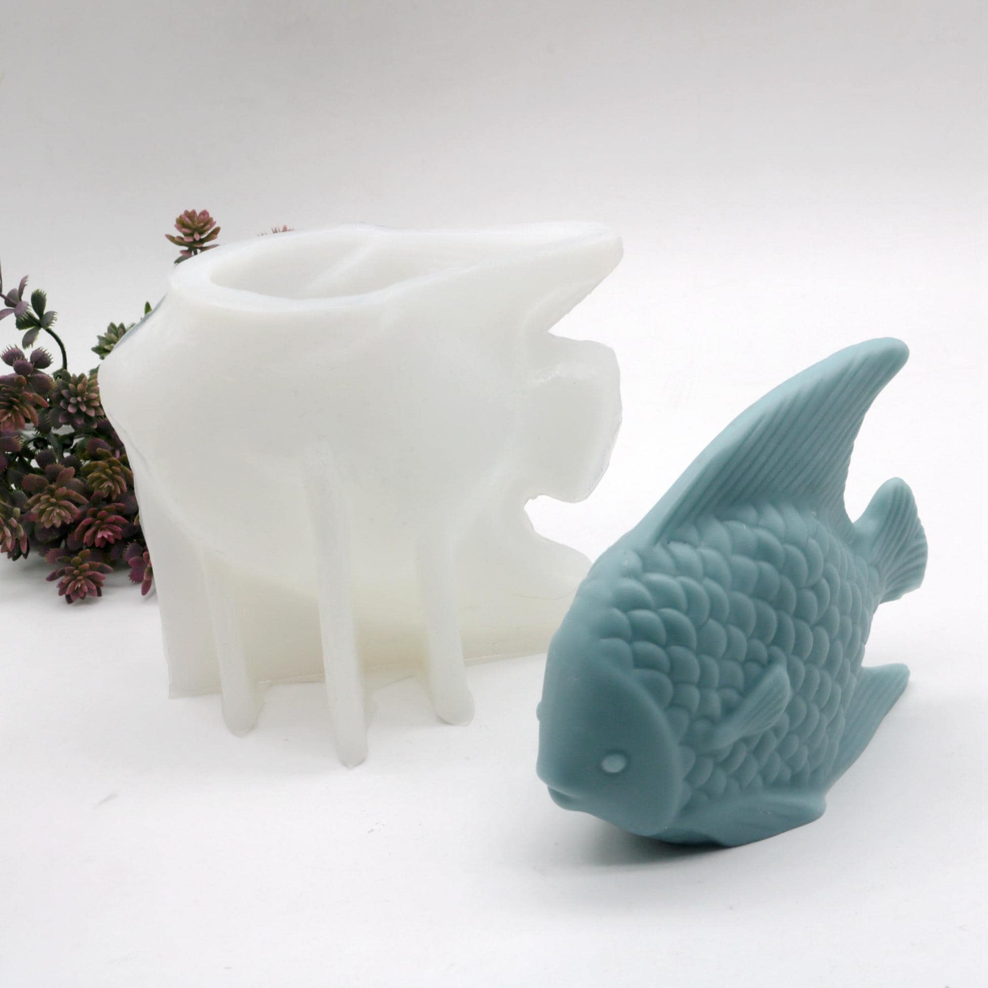 Wax Fish Silicone Tilapia Fish Mold: Wax Candle, Resin, Epoxy Making Tool - Etsy